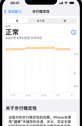 开原iPhone手机维修如何在iPhone开启'步行稳定性通知'