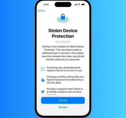 开原苹果授权维修店分享被盗设备保护功能开启方法 