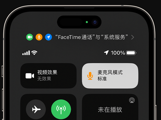 开原苹果授权维修网点分享iPhone在通话时让你的声音更清晰 