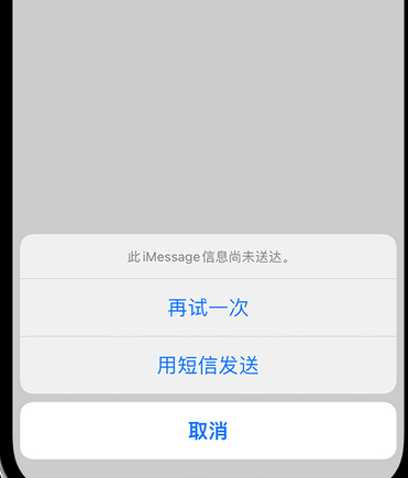 开原apple维修iPhone上无法正常发送iMessage信息