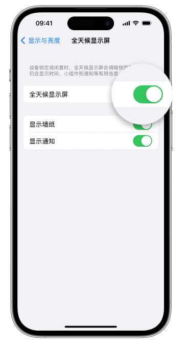 开原苹果14维修店分享如何自定义 iPhone 14 Pro 常亮显示屏 