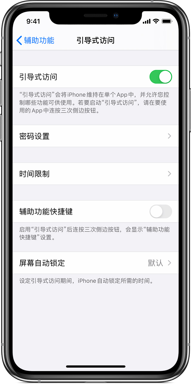 开原苹果手机维修分享如何在 iPhone 上退出引导式访问 