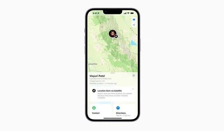 开原苹果14维修分享iPhone14系列中 FindMy功能通过卫星分享位置方法教程 