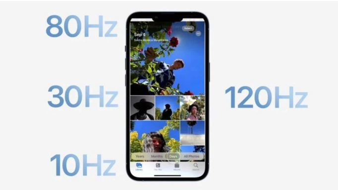 开原苹果14维修分享iPhone 14有高刷吗 